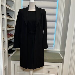NWT Nipon Boutique women’s long line topper jacket and dress set.